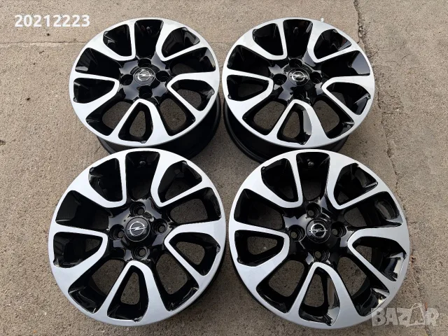 4 броя алуминиеви джанти за Opel Karl A 15, снимка 4 - Гуми и джанти - 55930545