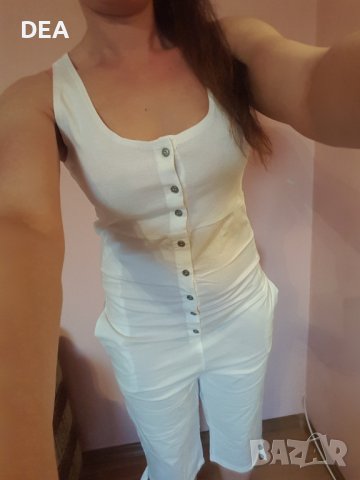 Бял гащеризон Mango M/L-15лв НАМАЛЕНИЕ, снимка 4 - Гащеризони - 41729145