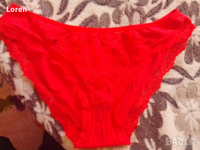 Червени бикини за фетиш, снимка 4 - Бельо - 52648729