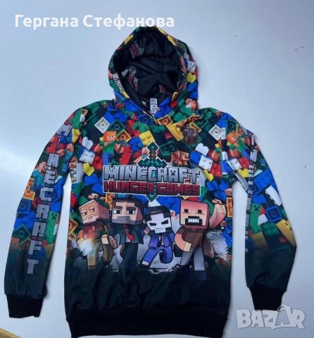Суитчъри  Фортнайт,Соник,Майнкрафт Размери -7/8г.8/9г.9/10г.10/11г.11/12г.12/13г. Цена -24 лв, снимка 3 - Детски анцузи и суичери - 40169738