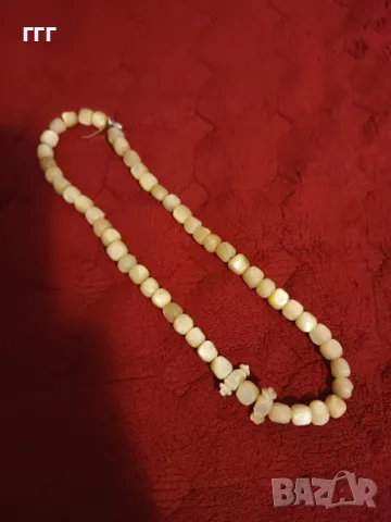 Стара седефена броеница, снимка 7 - Антикварни и старинни предмети - 43335621