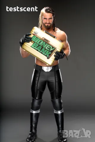 WWE Money In The Bank Briefcase куфар gold колекционерски Договорът в куфарче , снимка 11 - Колекции - 48988450