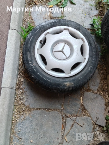 Железни джанти с тасове за Мерцедес, снимка 1