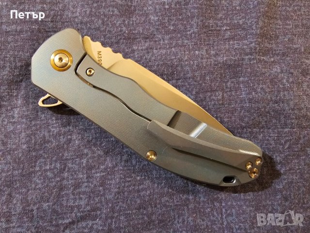 CH 3504T-BL M390 и титан , снимка 6 - Ножове - 42400402