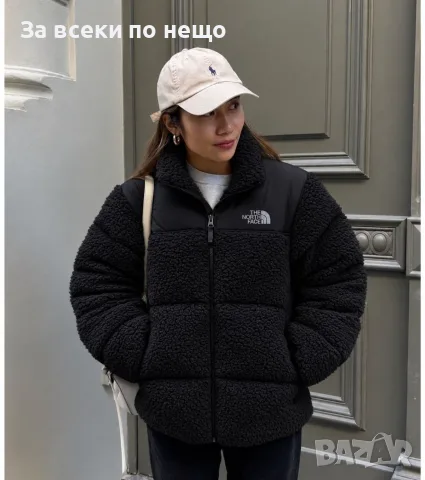 The North Face Дамско Късо Зимно Яке Тип "Плюшено Мече" С Гладки Панели-Различни Цветове Код VAL-40, снимка 3 - Якета - 56090281