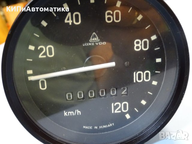Километраж GANZ VDO 38004818004 12V, Ф100 mm, снимка 2 - Резервни части за машини - 41728944