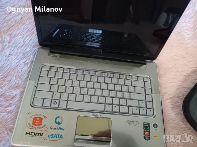 Продавам Лаптоп-HP Pavilion DV5,SSD+втори хард