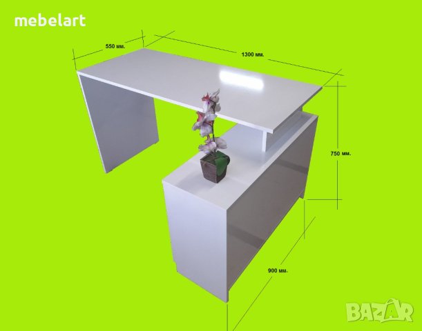 Бюро - Бял Гланц, снимка 6 - Бюра - 42022256