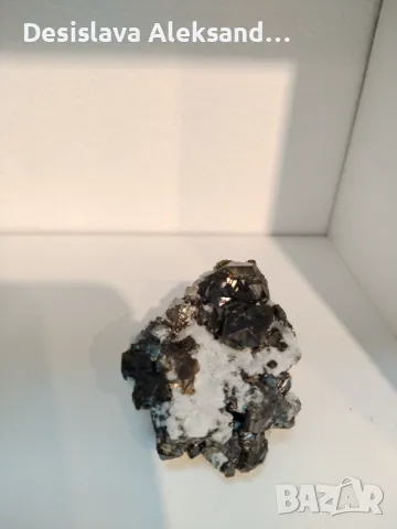 Клеофан с кварц от Мадан , снимка 5 - Колекции - 49484736