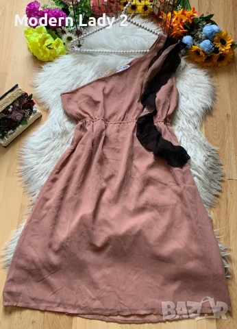 Рокля пепел от рози Веро Мода