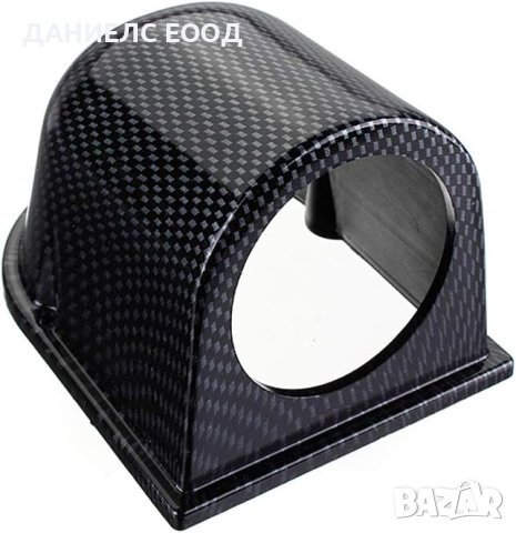 Стойка за измервателен уред за табло - Черна/Карбон