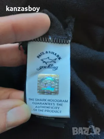 paul and shark merino extrafine - мъжки мерино пуловер М, снимка 10 - Пуловери - 48501637