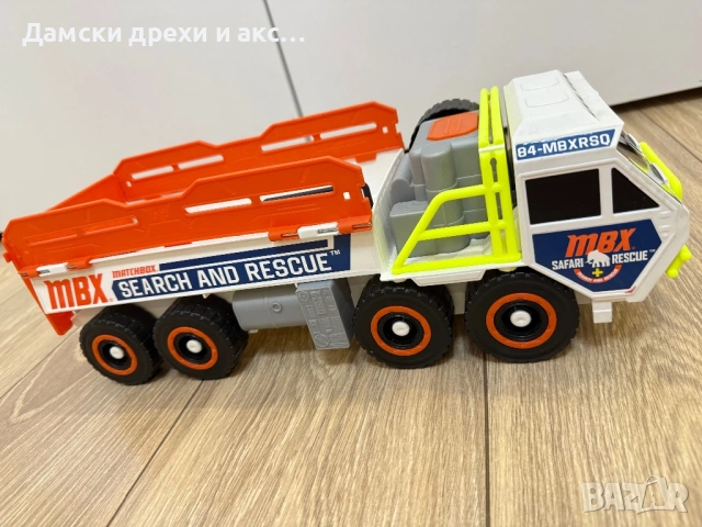 Спасителен детски камион, снимка 4 - Коли, камиони, мотори, писти - 53486840