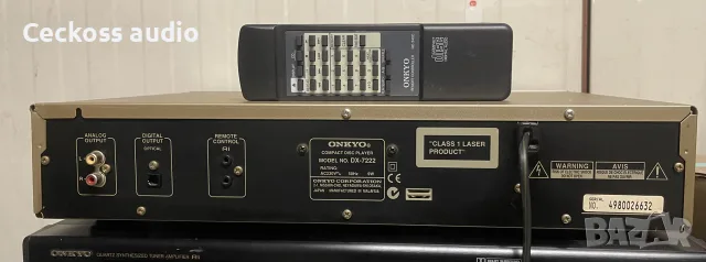 🎵 ONKYO DX-7222 – качествен CD плейър – 70 €, снимка 4 - Ресийвъри, усилватели, смесителни пултове - 56246149