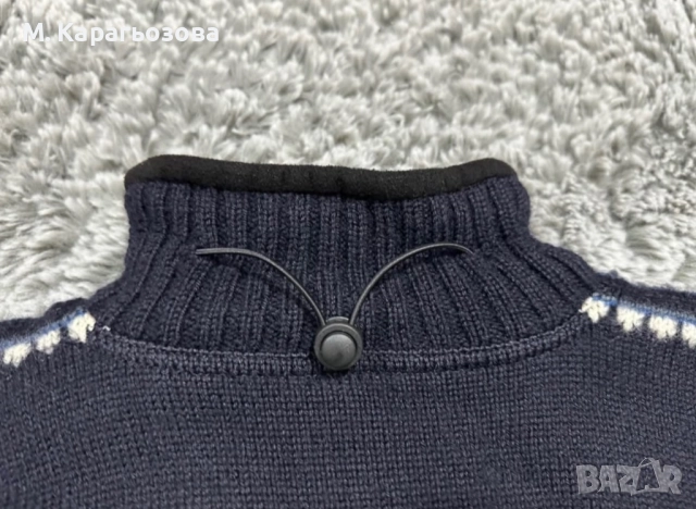 Мъжки вълнен Windstopper Dale of Norway, Размер М, снимка 7 - Пуловери - 52744023