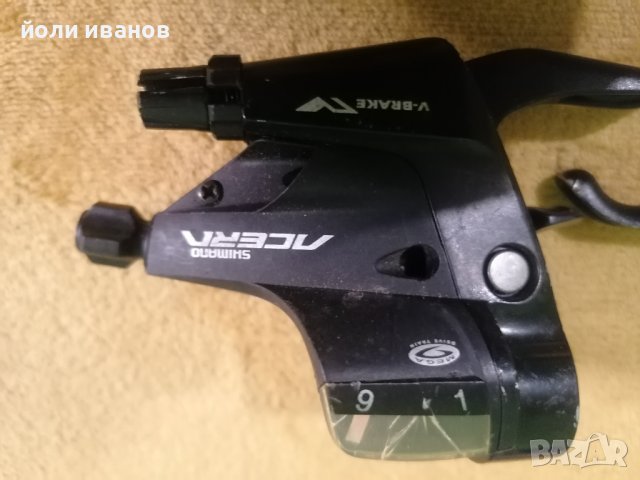 Команди за 3х9 скорости shimano ASERA