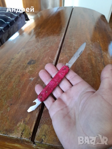 Стар джобен нож,ножче,ножка #178, снимка 5 - Други ценни предмети - 53445599