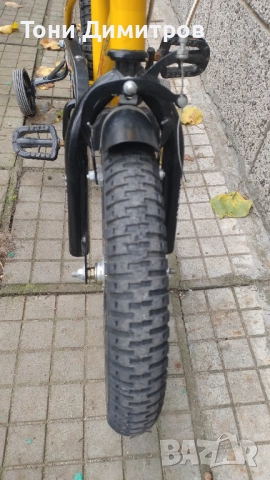 Детски велосипед 14 цола, снимка 5 - Детски велосипеди, триколки и коли - 52565495