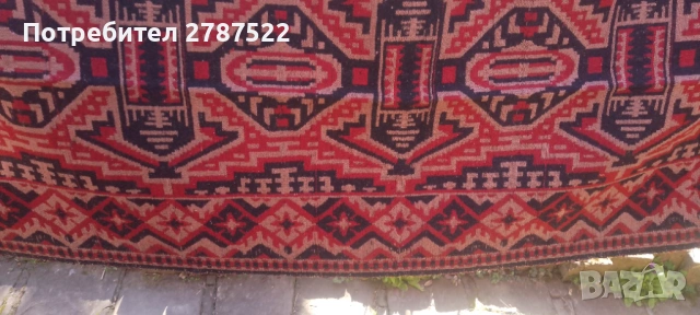 Вълнен двулицев килим