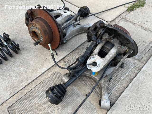 Носач , шенкел главина , полуоска  пружини амортисьор за БМВ Х5 Е53, снимка 3 - Части - 41639993