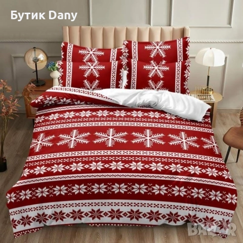 Спален комплект 100% памук, снимка 5 - Спално бельо - 52654364