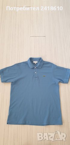 Lacoste Classic Fit Pique Cotton Mens Size 5 - L  ОРИГИНАЛ! Мъжка Тениска!, снимка 10 - Тениски - 44157020