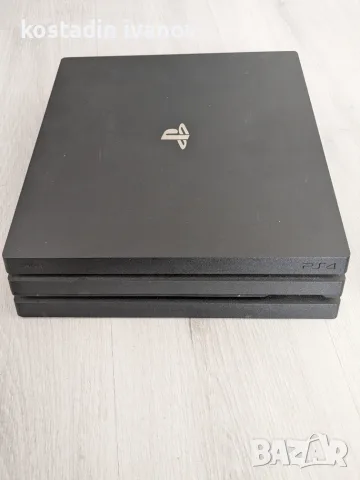 🎮 PS4 Pro 1TB + 2 оригинални DualShock 4 + 17 игри + стойка за зареждане, снимка 2 - PlayStation конзоли - 55825707