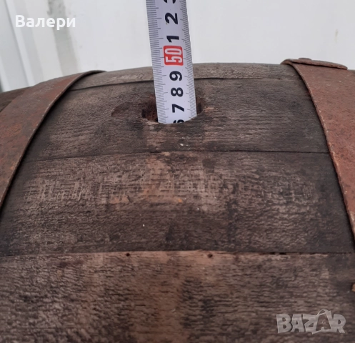 Буре - черничево, старо, 70 литра, снимка 6 - Бидони, бурета и бъчви - 52956544