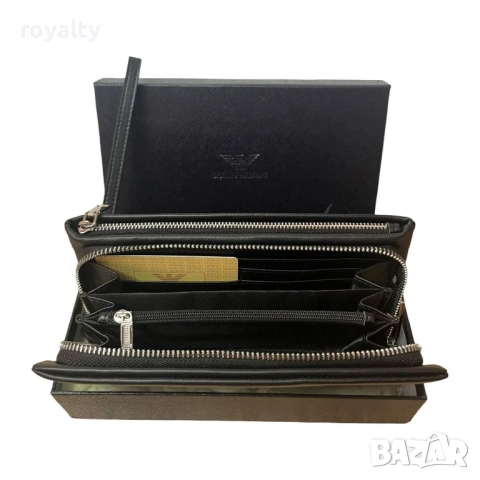 Мъжко Клъч Портмоне Естествена Кожа , снимка 3 - Портфейли, портмонета - 53483597