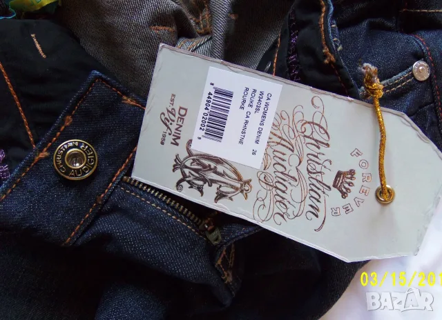 Christian Audigier оригинални дамски дънки, снимка 13 - Дънки - 55714931