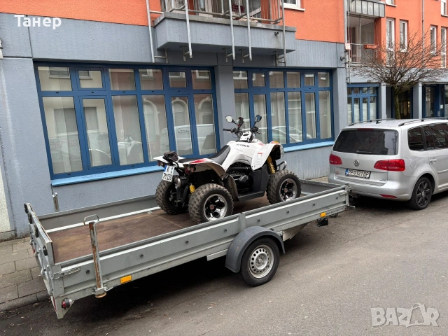 Немско Ремарке / Платформа с големи размери до 750 кг