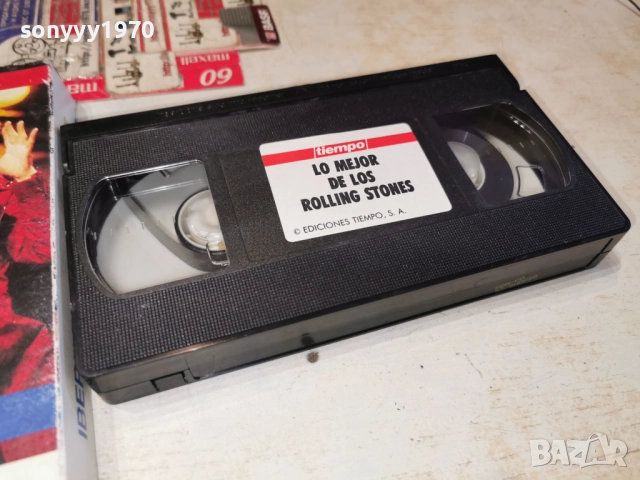 ROLLING STONES-VHS ORIGINAL TAPE 2912251000, снимка 13 - Други музикални жанрове - 52925393