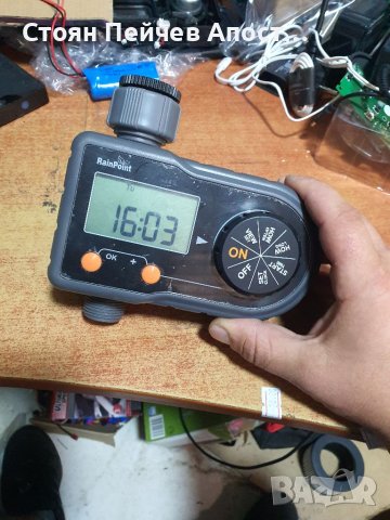 Цифров таймер за спринклер RainPoint, таймер за маркуч за вода, снимка 2 - Напояване - 40970703