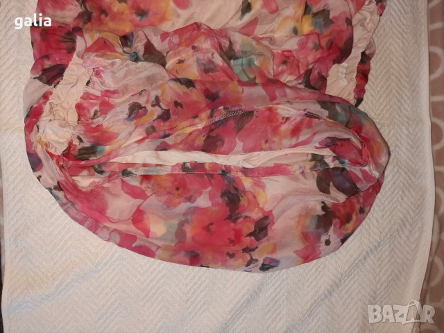 Ефирен копринен топ - SALE, снимка 2 - Корсети, бюстиета, топове - 41561583