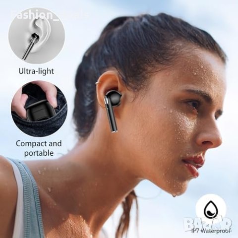 Нови Безжични слушалки Bluetooth 5.3 Водоустойчиви Подарък, снимка 5 - Bluetooth слушалки - 42639378