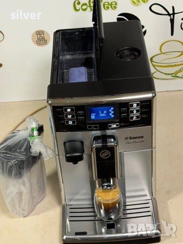 Кафемашина кафе автомат Saeco PicoBarista с гаранция, снимка 9 - Кафемашини - 53690835