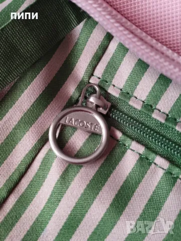 LACOSTE дамска чанта с две дълги дръжки, снимка 7 - Чанти - 48973140