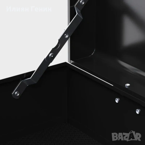 HOMCOM Кутия за инструменти със заключване, 3 чекмеджета, снимка 3 - Кутии за съхранение - 53716600