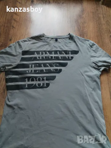 Armani Jeans - страхотна мъжка тениска , снимка 5 - Тениски - 49815770