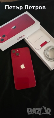 iPhone 13 Red 512GB 83% battery ПЪЛЕН КОМПЛЕКТ-ТОП СЪСТОЯНИЕ!, снимка 9 - Apple iPhone - 52750482
