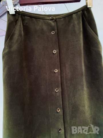 Модерна копринена пола JONES NEW YORK petite, снимка 4 - Поли - 41631660