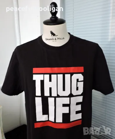 THUG LIFE Original - мъжка  тениска  размер L , снимка 2 - Тениски - 48482038
