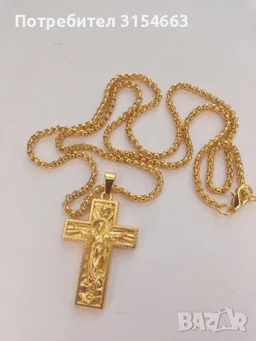 Кръст, снимка 4 - Колиета, медальони, синджири - 50264363