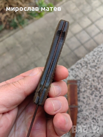 Автентична стара кама / нож, снимка 12 - Антикварни и старинни предмети - 53773801