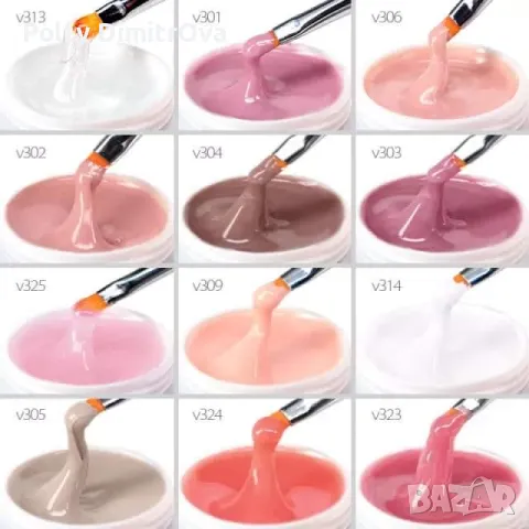 UV/LED камуфлажен гел за изграждане Venalisa - 15ml, снимка 2 - Продукти за маникюр - 48270266