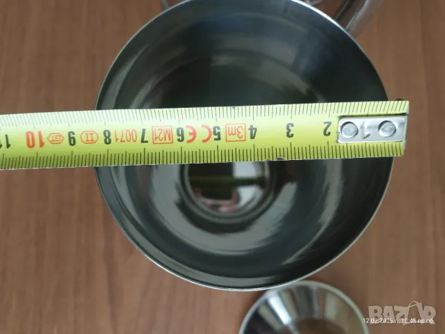 Месингов ретро чайник и шейкър за коктейли , снимка 6 - Други ценни предмети - 49095232