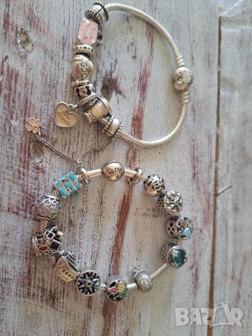 Гривни Пандора и талисмани, сребро 925