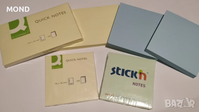 Самозалепващи листчета - комплект, снимка 3 - Ученически пособия, канцеларски материали - 52867764