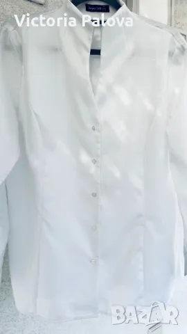Бяла риза/блуза JACQUES BRITT премиум, снимка 7 - Ризи - 48403618