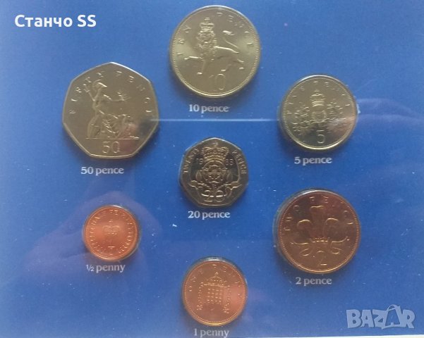 Монети.Колекция Британски монети, снимка 2 - Нумизматика и бонистика - 41440003